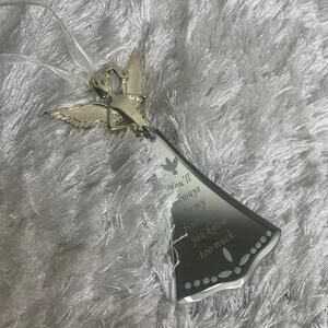 Angel Ornament "You'll always be my friend,... you know too much" Mirror